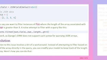 How to Filter Django JSONField by Array Length