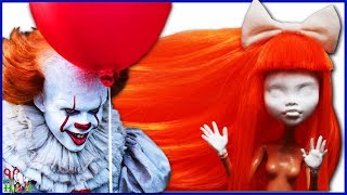 DAUGHTER Pennywise DOLL / Halloween Special  ❤️ WIG part 1 // / Muza Rukodeliya li