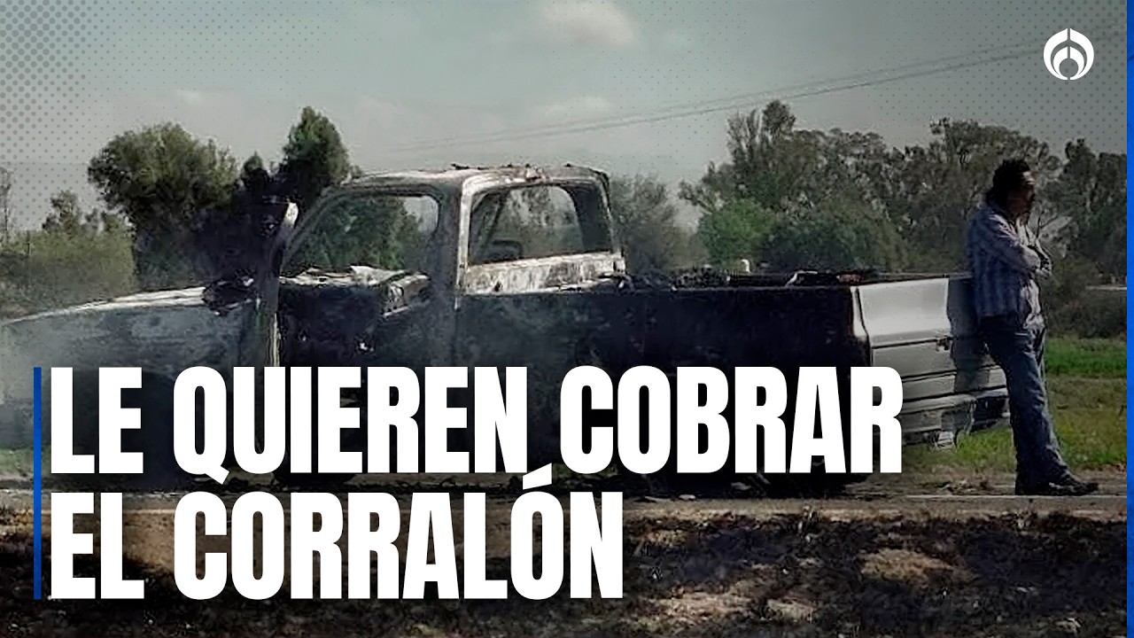 Quemaron su camioneta en narcobloqueos y ahora le exigen pagar 16 mil pesos para el corralón