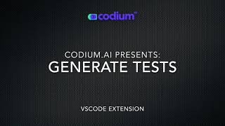 Tutorial - Generate test suite with CodiumAI [VSCode extension v0.5] Information