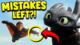 ALL The Mistakes You Missed in How To Train Your Dragon!