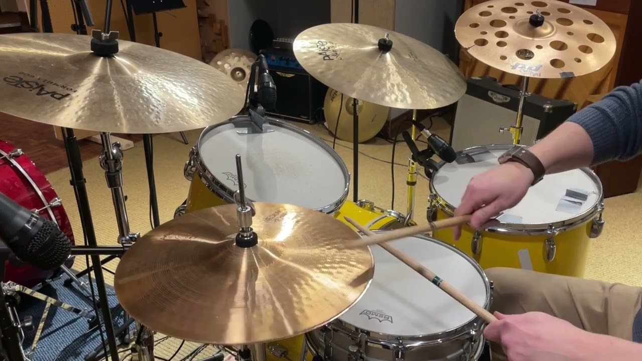 New Studio ,Old drums..