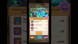 New Heroic Spirits in Top Heroes #topheroes #gamingshorts
