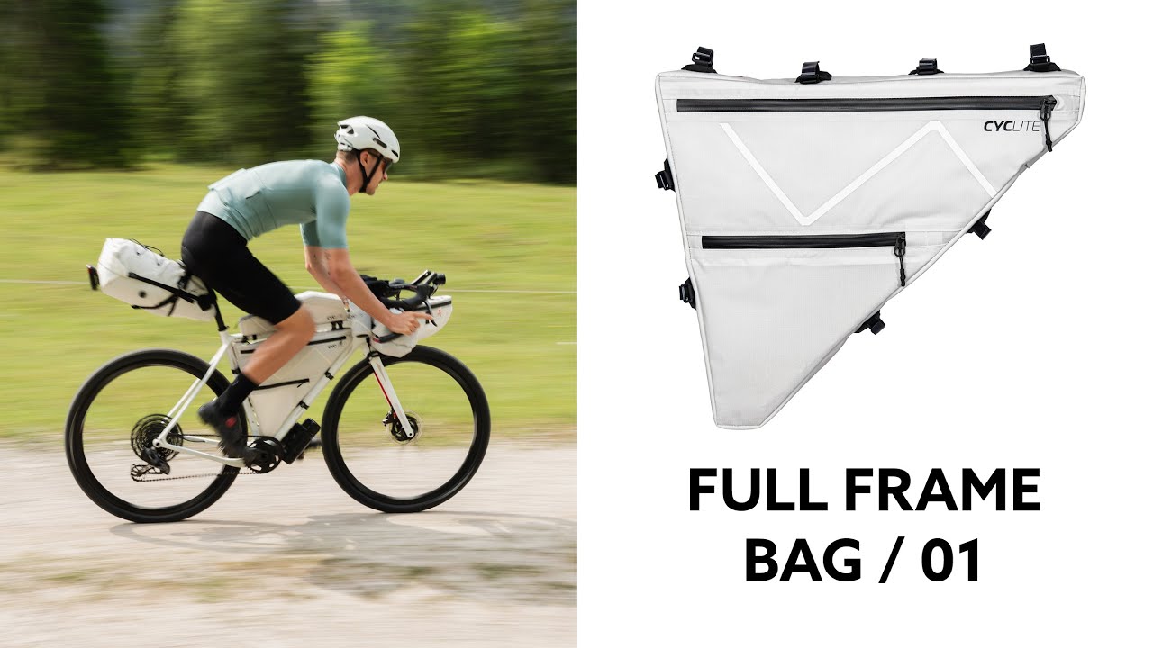 FULL FRAME BAG / 01 - Bikepacking Rahmentasche - Vorbereitung und Funktionen | CYCLITE