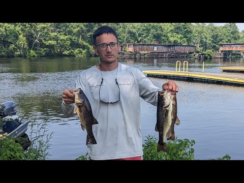 Castle Hayne NE Cape Fear River BassFishing 06/10/2023 LivinDaDream