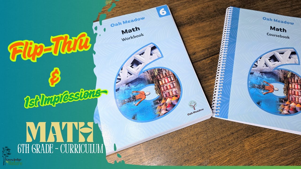 Oak Meadow Homeschool Math Curriculum || 6th Grade Math || Oak Meadow ...