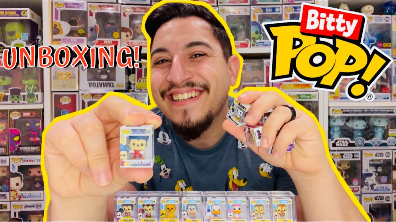 Unboxing the Marvel Bitty Pops! #funkopop #funkotiktok #bittypops