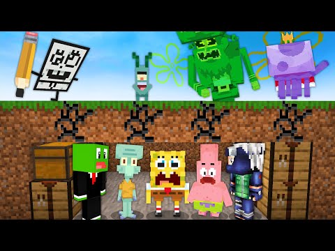 ماين كرافت انقاذ قاع الهامور مع 