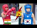 India  vs korea  11th junior asian wushu championship 2023 china
