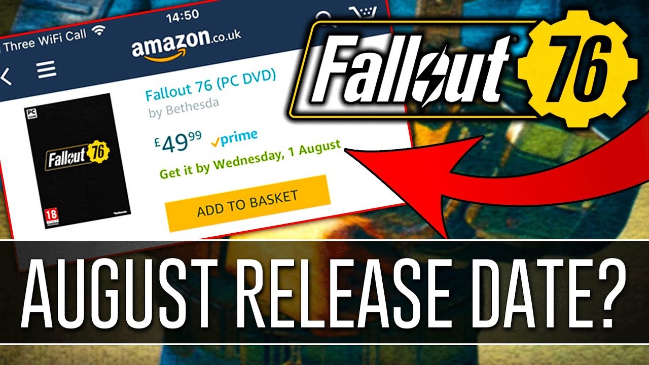 FALLOUT 76 Release Date LEAKED By Amazon Releasing In TWO MONTHS Fallout 76 Release Date Leaked By Amazon Releasing In Two Months