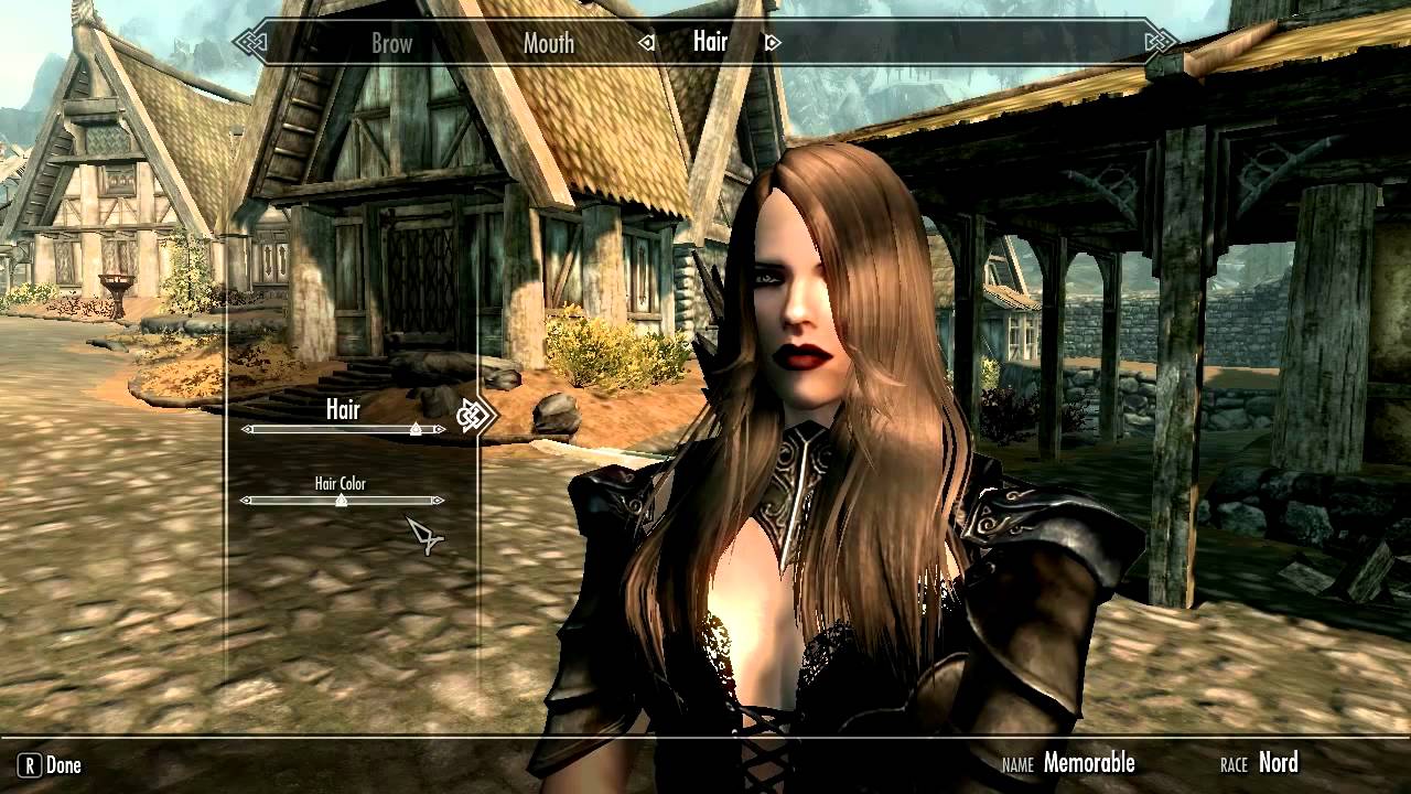 Skyrim Mods - Coolsims Hair Pack - YouTube
