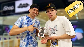 LE REGALO UN IPHONE 15 PRO MAX de $33,000 a YAIR17 DESPUÉS DE ROMPER EL SUYO 😳