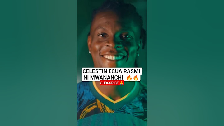 RASMI CELESTIN ECUA NI MWANANCHI #ayotv #football #yanga  #yangatv #sports #soccer #celestinecua