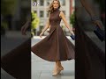 CEO Style in Brown for Women Over 50 | Elegant Power Outfits | #shorts