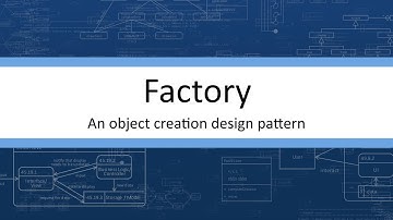 The Factory - an Object Creation Design Pattern