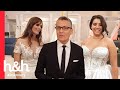 Duas noivas encontram o vestido dos sonhos com a ajuda do consultor de moda | O Vestido Ideal | H&H