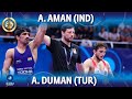 Aman Aman (IND) vs Ahmet Duman (TUR) - Final // U23 World Championhips 2022 // 57kg