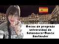 Becas de pregrado universidad de Salamanca-Banco Santander para estudiantes latinoamericanos