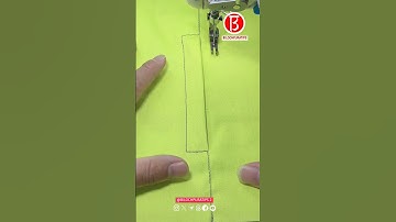 Different Side Seam zipper Pocket sewing techniques Part 01