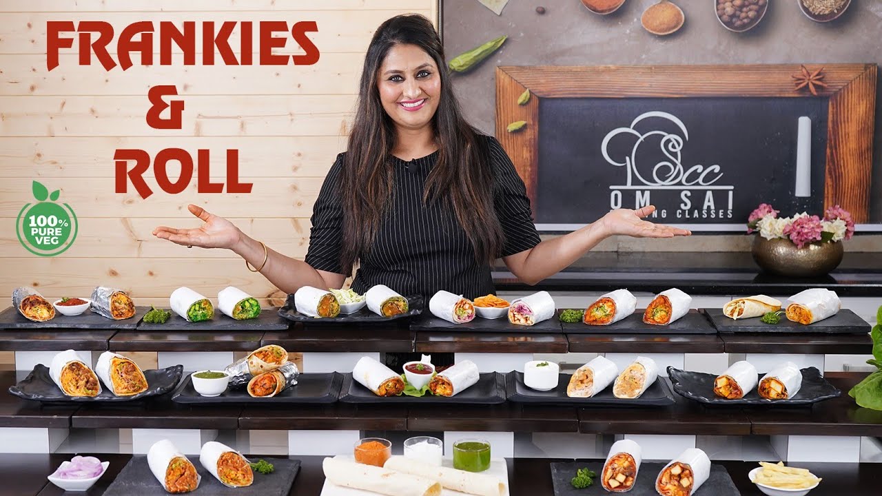 Veg Frankie's and Rolls Online Class ☎️ Call 8551 8551 04 ☎️ 8551 8551 03 by Om Sai Cooking Class