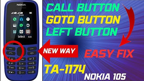 Call,Goto and left key not working selution Nokia 105 (TA-1174)#nokia105keypadsolution