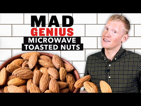 How To Toast Nuts In The Microwave | Mad Genius