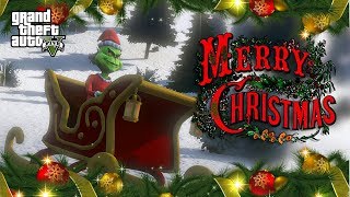 GTA 5 Mods THE GRINCH STEALS CHRISTMAS (GTA Christmas Special)