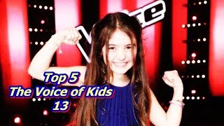 Top 5  The Voice of Kids 13