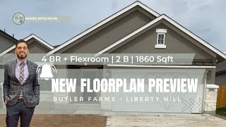 New Construction Homes in Liberty Hill, TX | Only $1,000 to Secure & No Closing Costs!
