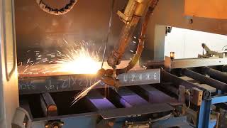 2010 Burlington Automation Python X Used CNC Beam Line Ref # 8069839
