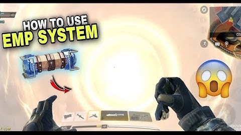 How to use EMP System COD Mobile - New Scorestreak EMP System Gameplay COD Mobile