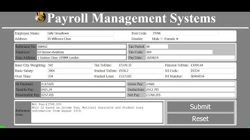 How to Create a Payroll Management System using PHP, CSS and HTML