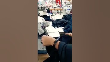 #elastic join by overlock roller machine in garment industry