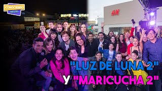 ELENCO DE "LUZ DE LUNA 2" SE DESPIDE DEL PÚBLICO Y PRESENTA A "MARICUCHA 2" - Conociendo más de...