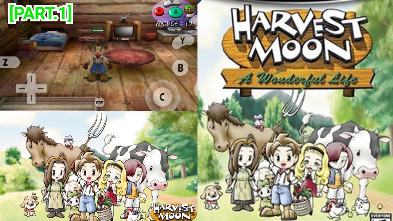 Harvest Moon A Wonderful Life [ Part 1 ] - YouTube