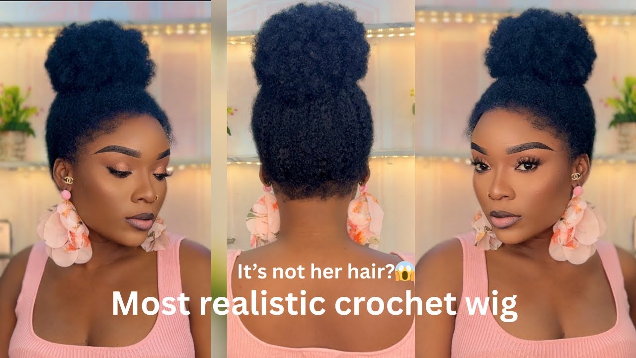 Самый реалистичный парик, связанный крючком! Как сделать парик из натуральных волос, связанный кр...
