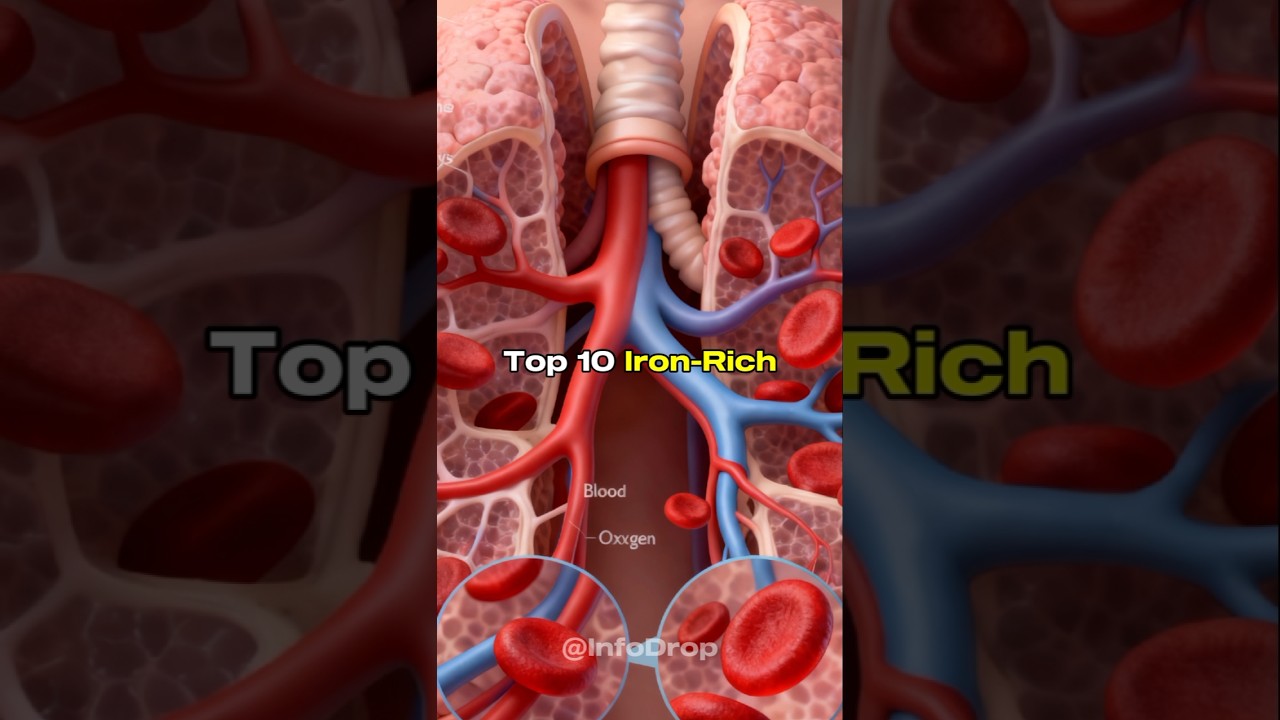 Boost Energy & Strength Naturally With These 10 Iron-Rich Foods! 