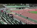 2020.07.11岡山県選手権男子100m予選19組目