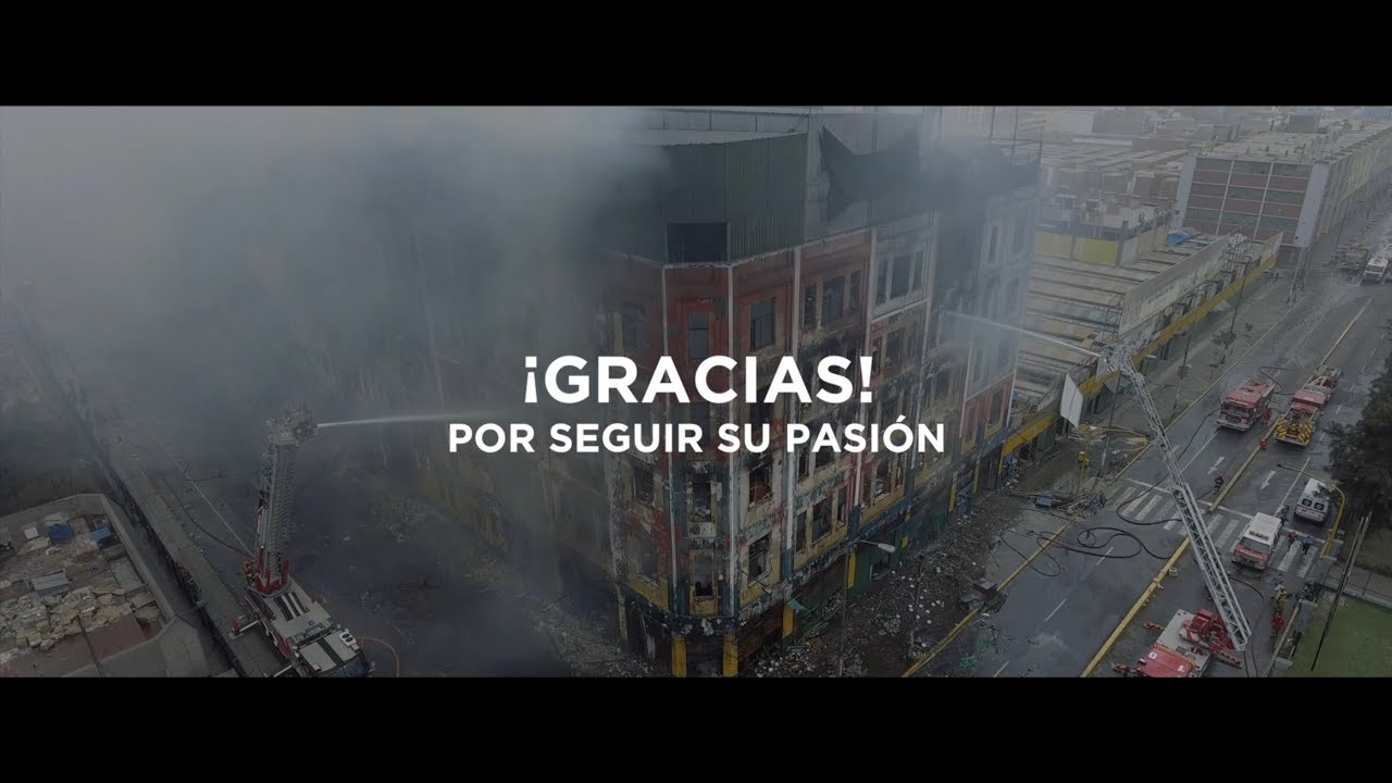 A nuestros bomberos, ¡Gracias!
