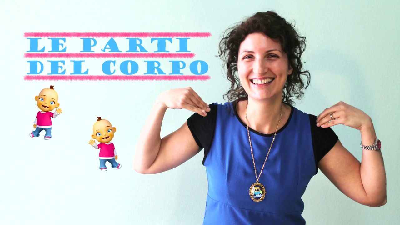 Inglese Per Bambini Le Parti Del Corpo Youtube