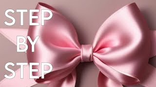 How to Tie a Perfect Sash Bow on a Dress  | easy DIY Step by Step by Bridal Sewing 1,791 views 1 month ago 1 minute, 54 seconds