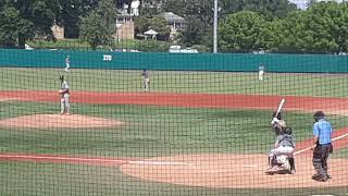 Brendan pitching - US Naval Academy @Annapolis Showcase camp 6/28/21.  Fastball topped 87.