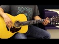 Justin Moore - Till My Last Day - How To Play - Acoustic Guitar Lesson - Beginner Chords - EASY