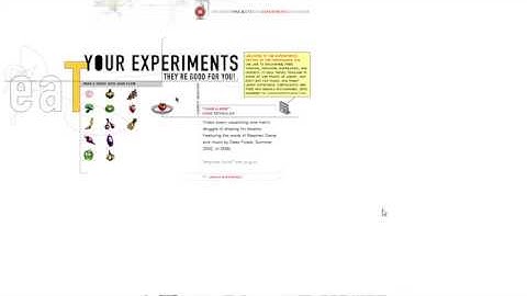 HyperQUAKE flash website in 2003