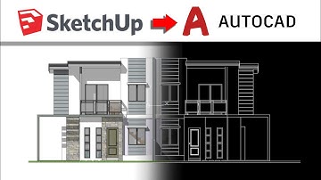 HOW TO CREATE ELEVATIONS FROM SKETCHUP