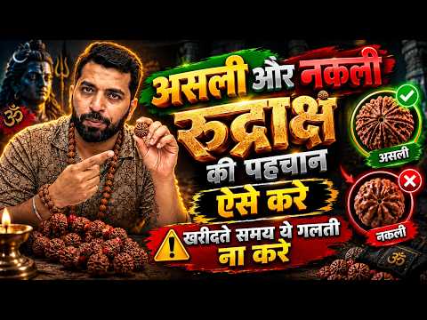 असली और नकली रुद्राक्ष को कैसे पहचाने | How to Identify Original Rudraksh And Duplicate Rudraksha ?