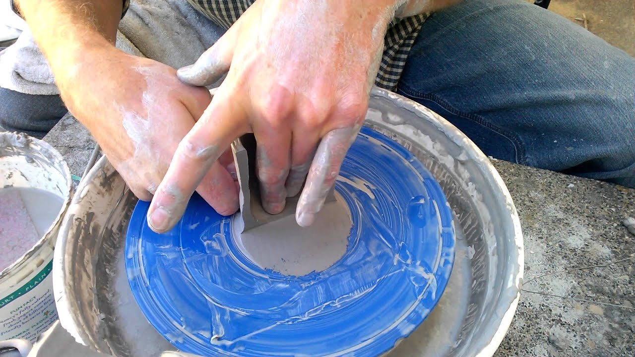 Unique Cutaway View - How to Pull Up the Walls on the Pottery