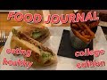 What I Eat In A Day College Dining Hall Edition // What I Eat In A Day College Student Healthy