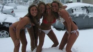 Viral Swimsuit Bikini Snow Diving Swimming Sexy Compilation Funny by Clint's Tech Tips 19,340 views 8 years ago 2 minutes, 11 seconds