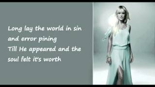 O holy night carrie underwood lyrics on ...